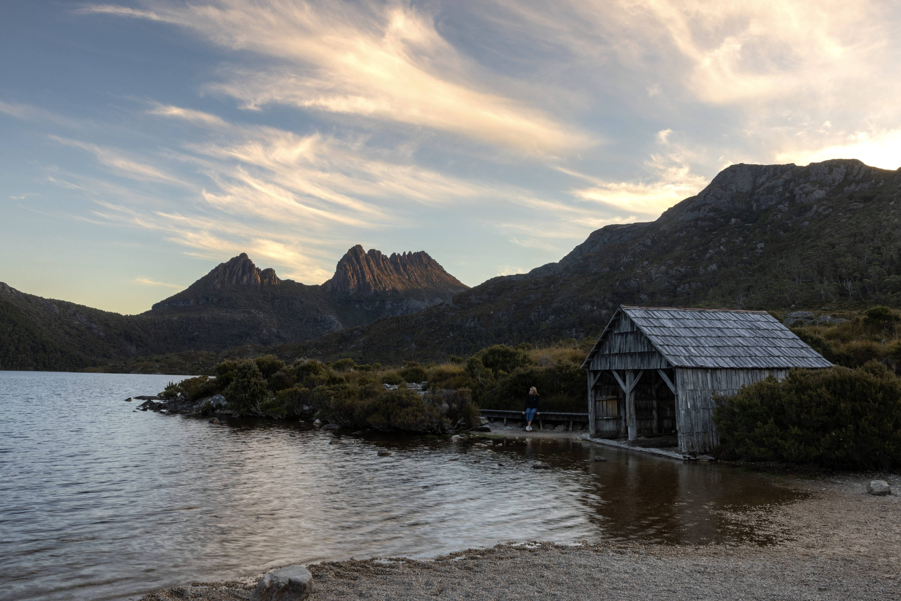 Cradle Mountain and Dove Lake.